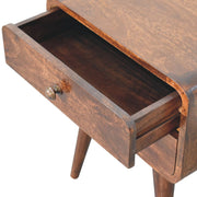 Curved Nightstand, - R&R Furniture Gallery (Fountain Valley, CA)