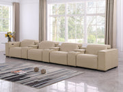 1208 - 7 Piece Leather Sofa With 4 Power Recliners And Power Headrests - R&R Furniture Gallery (Fountain Valley, CA)
