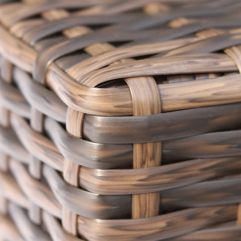 Modular 4 Person Outdoor Seating Group With Cushions - Espresso - R&R Furniture Gallery (Fountain Valley, CA)