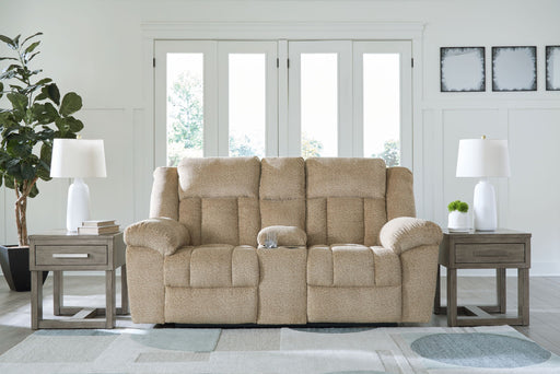 Tip-off - Power Reclining Loveseat With Console / Adj Headrest - R&R Furniture Gallery (Fountain Valley, CA)