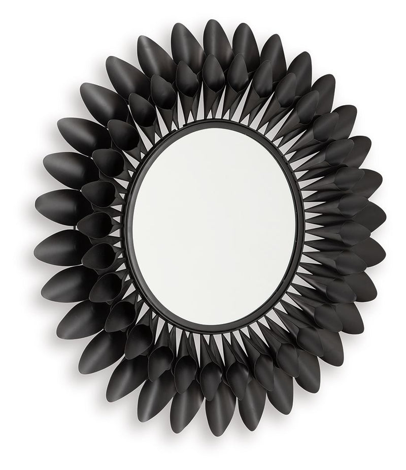 Ryenmour - Accent Mirror - Oil Rubbed Bronze Finish - R&R Furniture Gallery (Fountain Valley, CA)