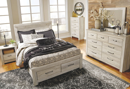 Bellaby - Five Drawer Chest - Whitewash - R&R Furniture Gallery (Fountain Valley, CA)