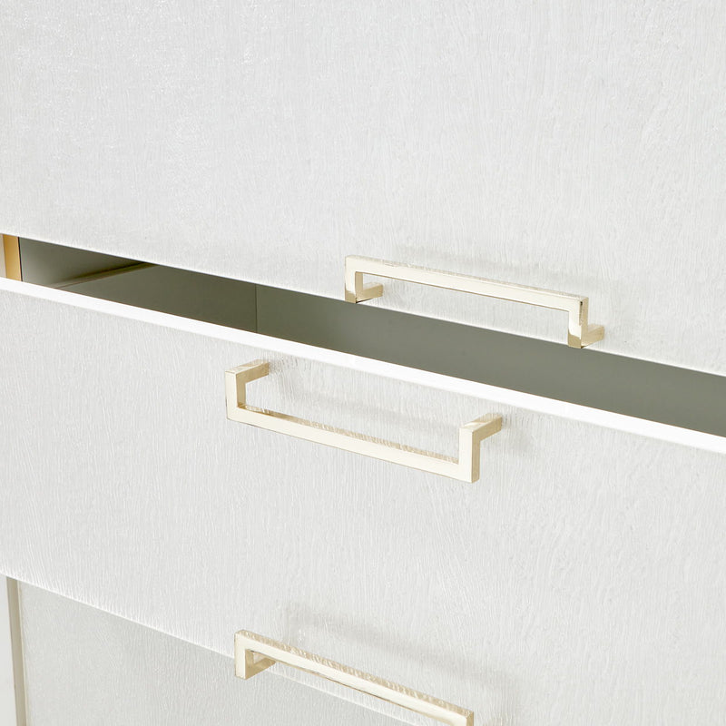 Palm Gate - 6-Drawer Chest - Cloud White - R&R Furniture Gallery (Fountain Valley, CA)