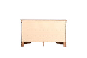 Elegant Louis Phillipe traditional dresser by Glory Furniture with ornate wood details and multiple drawers for storage.