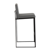 Lumi Source Fuji contemporary high back barstool with elegant design, featuring sleek lines and comfortable seating for modern bar areas.