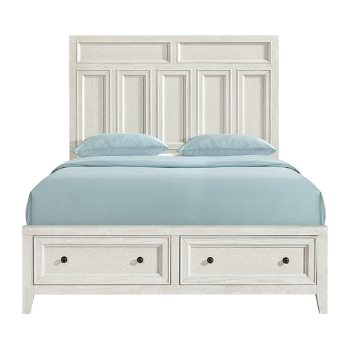 Storage Bed With Panel Headboard And Spacious Footboard Drawers - R&R Furniture Gallery (Fountain Valley, CA)