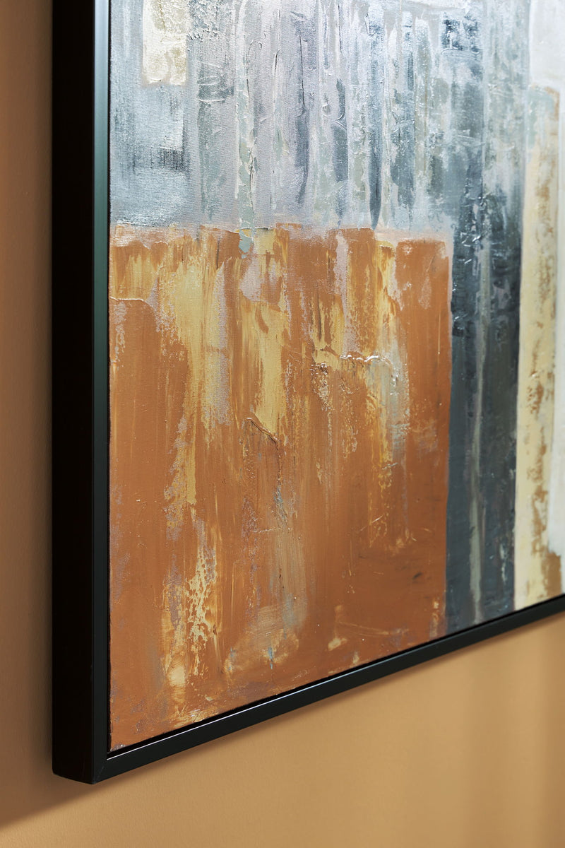 Howford - Wall Art - Brown / Black / Gray - R&R Furniture Gallery (Fountain Valley, CA)