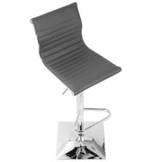 Lumi Source Masters contemporary adjustable barstool with swivel, bar height 28-30 inches, featuring a sleek modern design.