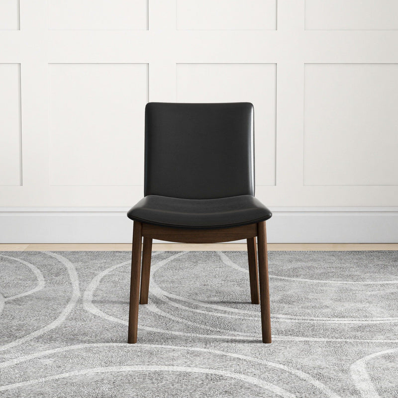 Laura - Mid-Century Modern Solid Wood Dining Chair (Set of 2) - R&R Furniture Gallery (Fountain Valley, CA)