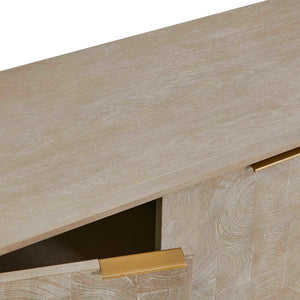 Maeva - 3 Door Cabinet - Light Wood