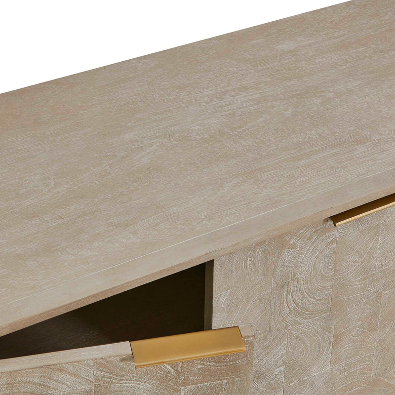 Maeva - 3 Door Cabinet - Light Wood