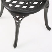 Bono Metal Bistro Set - Black - R&R Furniture Gallery (Fountain Valley, CA)