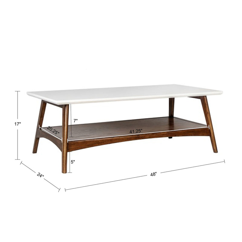 Modern Table With Extra Storage - R&R Furniture Gallery (Fountain Valley, CA)