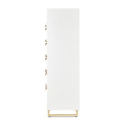 Palm Gate - 6-Drawer Chest - Cloud White - R&R Furniture Gallery (Fountain Valley, CA)