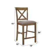 Martha II - Counter Height Chair - R&R Furniture Gallery (Fountain Valley, CA)