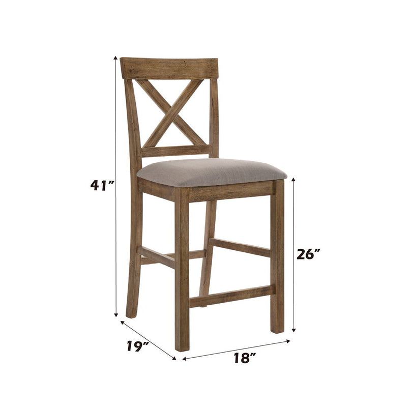 Martha II - Counter Height Chair - R&R Furniture Gallery (Fountain Valley, CA)