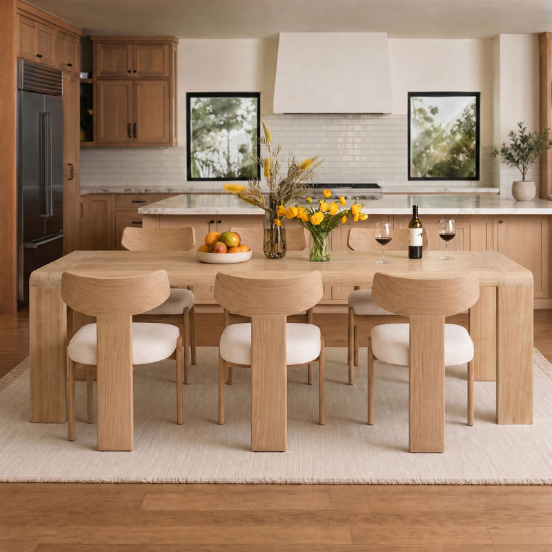 Crosby - Dining Table - Light Natural