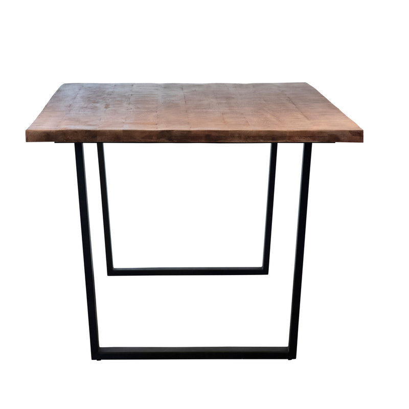 Castro - Dining Table - Medium Brown And Black