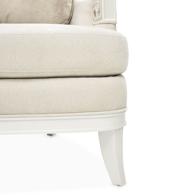 La Marisia - Chenille Sofa - Tranquil / Creamy Pearl - R&R Furniture Gallery (Fountain Valley, CA)