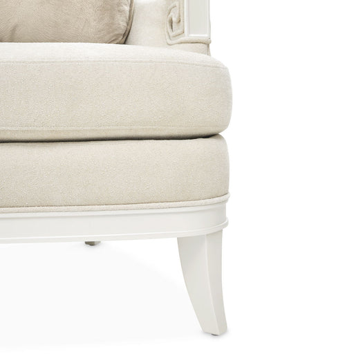 La Marisia - Chenille Sofa - Tranquil / Creamy Pearl - R&R Furniture Gallery (Fountain Valley, CA)