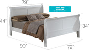 Panel Sleigh Bed - R&R Furniture Gallery (Fountain Valley, CA)