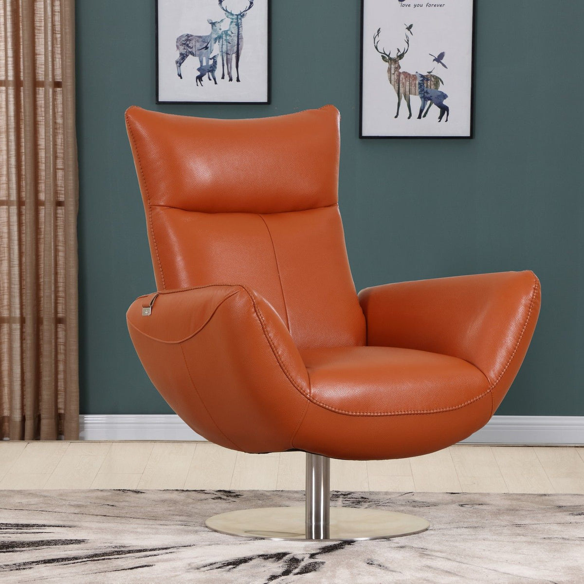 C74 - Swivel Chair - R&R Furniture Gallery (Fountain Valley, CA)
