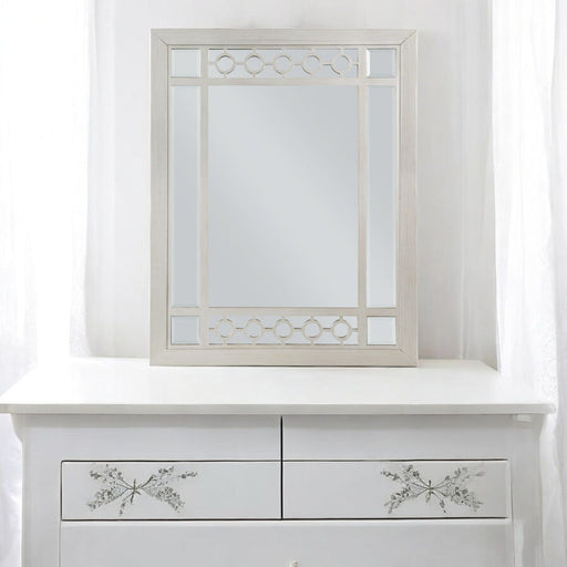 Varian - Mirror - Silver & Mirrored - R&R Furniture Gallery (Fountain Valley, CA)