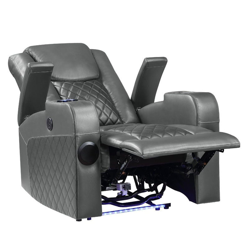 Alair - Power Motion Recliner With Bluetooth, Wireless Charger & Cupholder - R&R Furniture Gallery (Fountain Valley, CA)