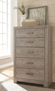 Culverbach - Five Drawer Chest - Gray - R&R Furniture Gallery (Fountain Valley, CA)