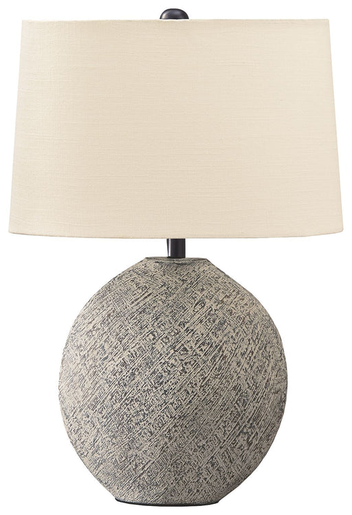 Harif - Paper Table Lamp  - Beige - R&R Furniture Gallery (Fountain Valley, CA)