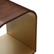 Houston - End Table - Walnut - R&R Furniture Gallery (Fountain Valley, CA)