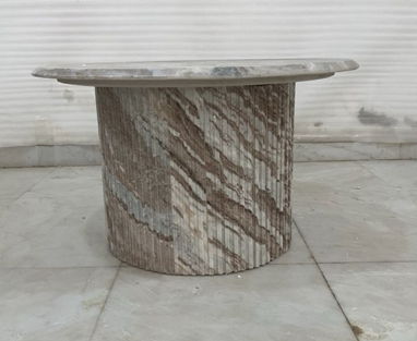 Nordens - Marble Round Table - R&R Furniture Gallery (Fountain Valley, CA)