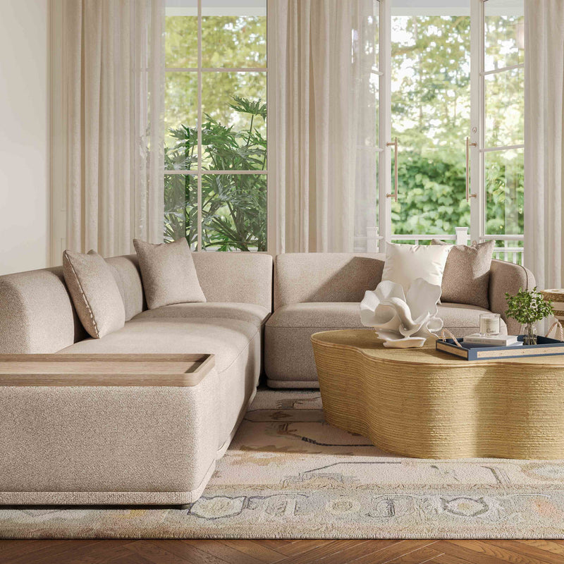 Sylvie - Chaise Sectional - R&R Furniture Gallery (Fountain Valley, CA)