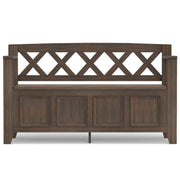 Amherst - Handcrafted Entryway Storage Bench - R&R Furniture Gallery (Fountain Valley, CA)