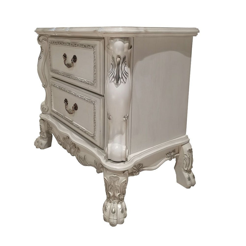 Dresden II - Nightstand - Bone White - R&R Furniture Gallery (Fountain Valley, CA)