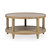 Devin - Solid Wood Round Table - R&R Furniture Gallery (Fountain Valley, CA)