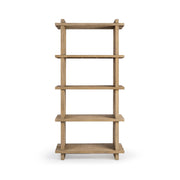 Karlla - Bookshelf - Natural Clay - R&R Furniture Gallery (Fountain Valley, CA)