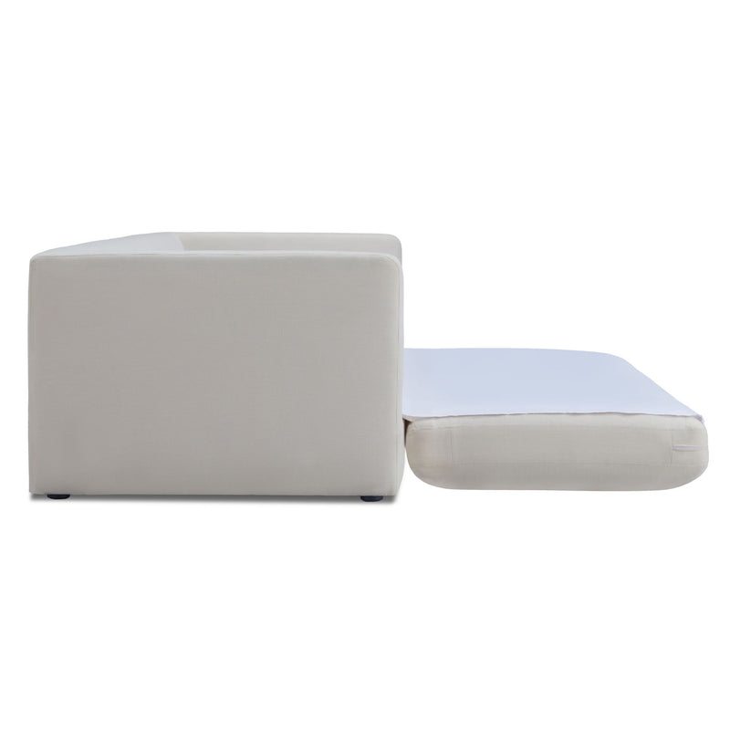 Ryan - Upcycled Linen Sofa Bed - Cream - R&R Furniture Gallery (Fountain Valley, CA)