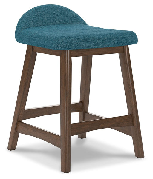Lyncott - Upholstered Barstool (Set of 2) - R&R Furniture Gallery (Fountain Valley, CA)