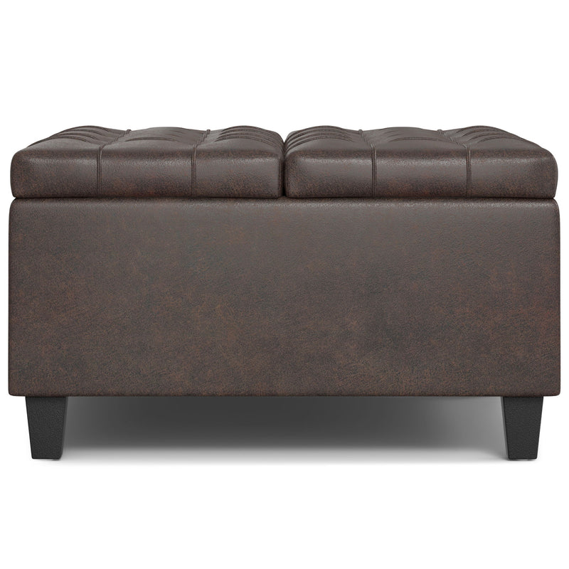 Harrison - Upholstered Coffee Table Storage Ottoman - R&R Furniture Gallery (Fountain Valley, CA)