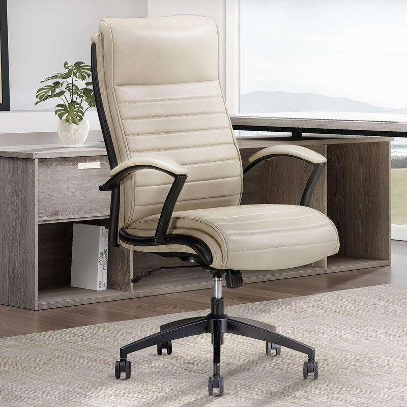 Dc#370 - Leather Desk Chair - R&R Furniture Gallery (Fountain Valley, CA)