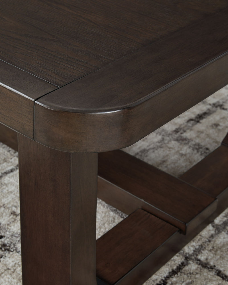 Breckington - Rectangular Cocktail Table - Dark Brown - R&R Furniture Gallery (Fountain Valley, CA)