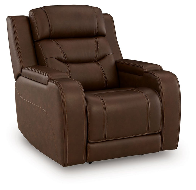 Knightington - Power Recliner With Audio Seating - R&R Furniture Gallery (Fountain Valley, CA)