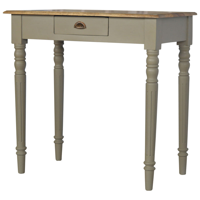 Hand Painted Writing Desk - Gray - R&R Furniture Gallery (Fountain Valley, CA)