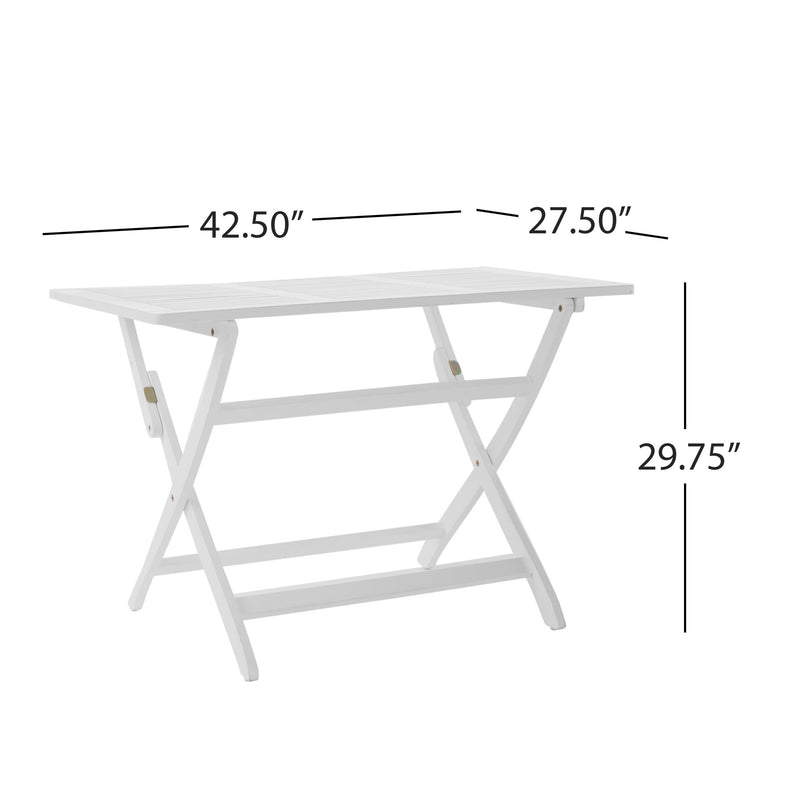 Positano - Foldable Dining Set - R&R Furniture Gallery (Fountain Valley, CA)