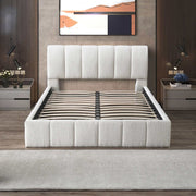 Hilar - Elegant Design Platform Bed - R&R Furniture Gallery (Fountain Valley, CA)