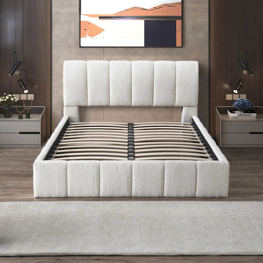 Hilar - Elegant Design Platform Bed - R&R Furniture Gallery (Fountain Valley, CA)