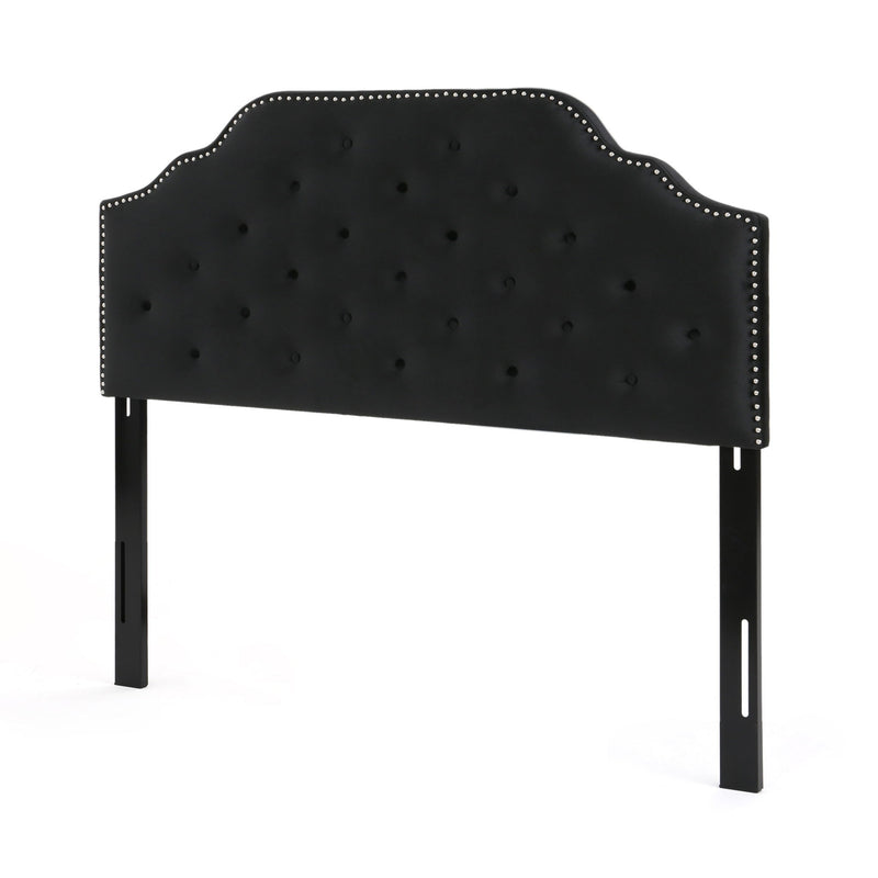 Charismatic - Size Headboard With Button Tufting And Nailhead Trim - R&R Furniture Gallery (Fountain Valley, CA)