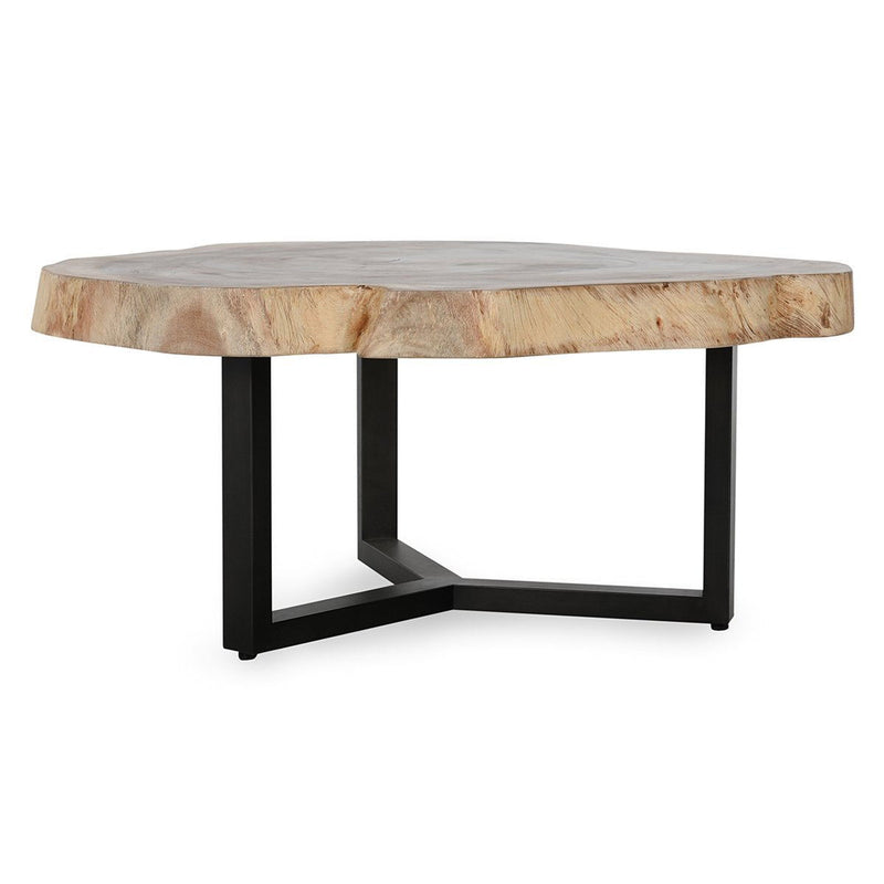 Celine - Live Edge Coffee Table - Natural - R&R Furniture Gallery (Fountain Valley, CA)