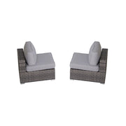 Modern Rattan Wicker Seating Group With Cushions - R&R Furniture Gallery (Fountain Valley, CA)